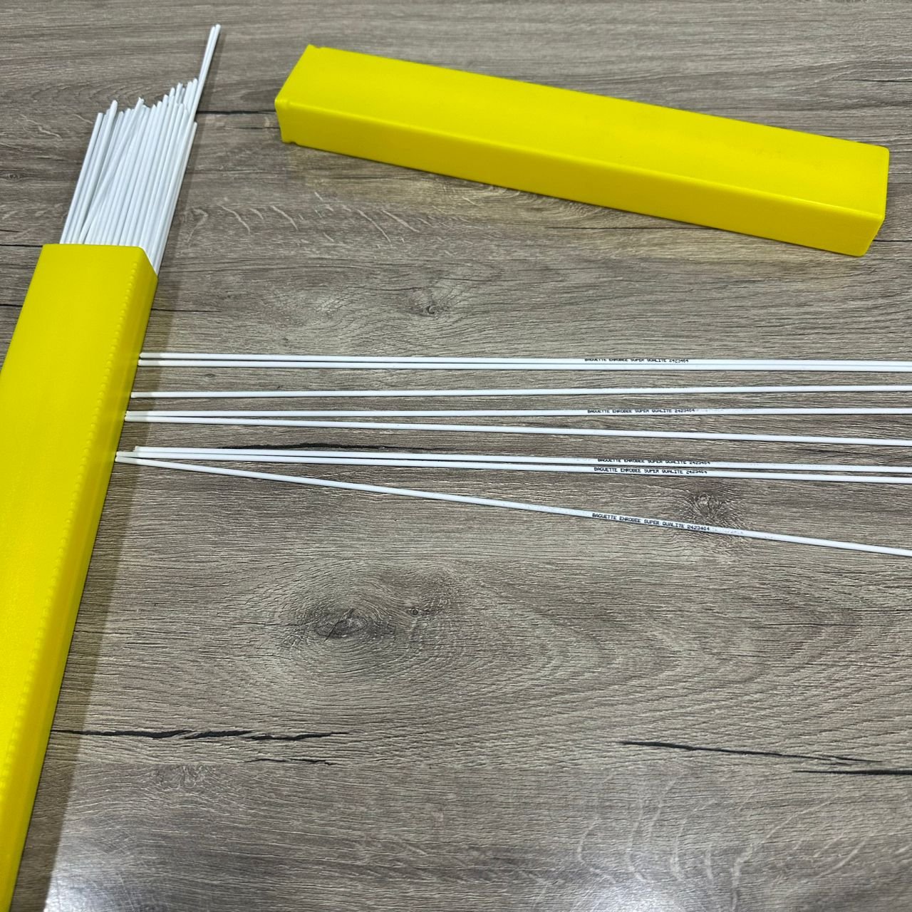 BAGUETTE ARGENT 20 Pourcent ENROBEE DE SOUDURE SUPER QUALITIE MADE IN SPAIN (Jaune)